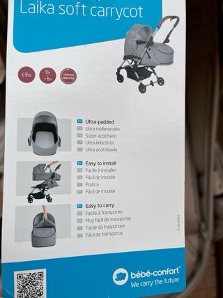 Carrito bebé Laika 2 beige