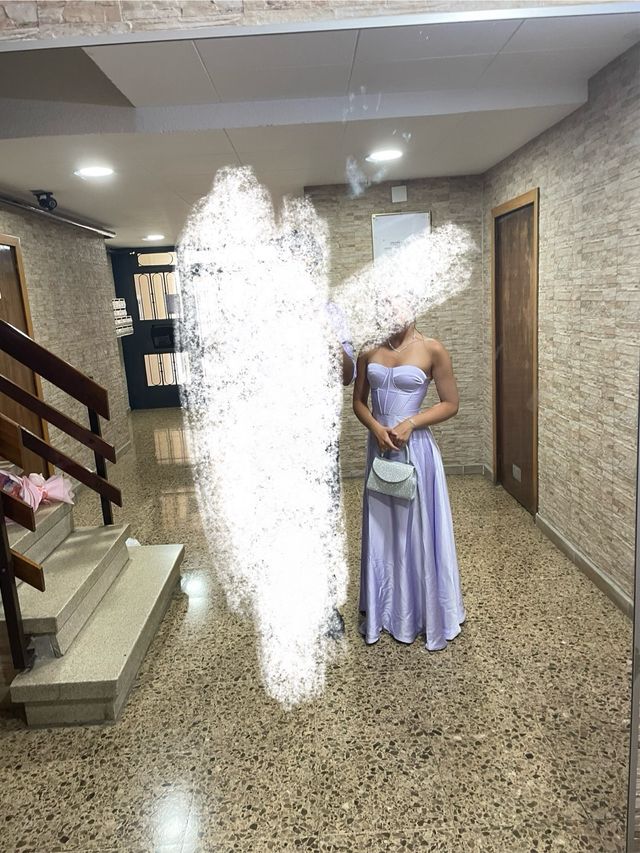 Vestido Lila Boda/Graduación