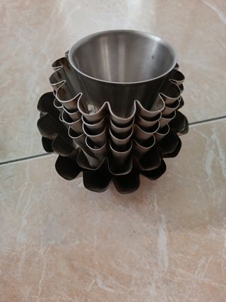 Moldes magdalenas metalicos
