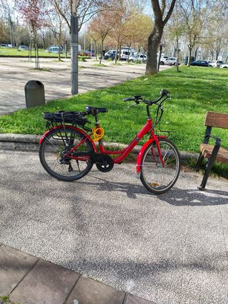 Bicicleta eléctrica plegable