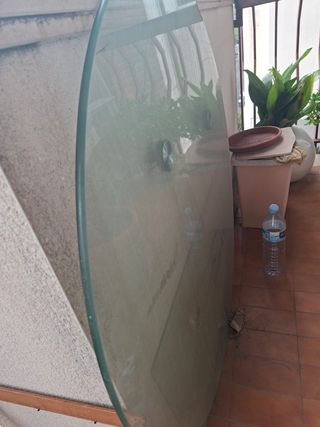 Cristal mesa redonda