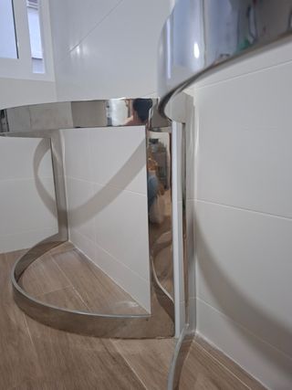 Cristal mesa redonda