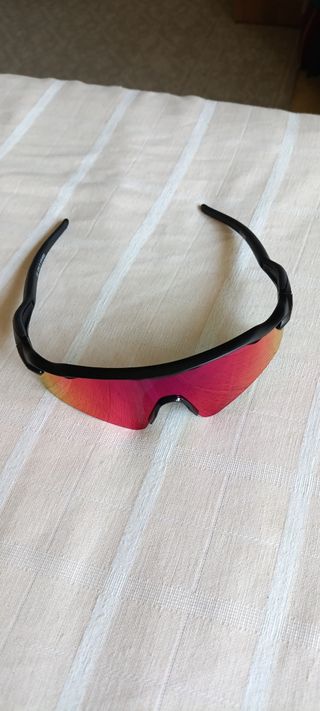 Gafas sol ciclismo/running rojas