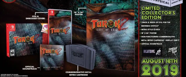 Turok 2 Seeds of Evil Switch Limited Run #44