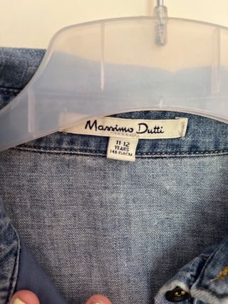 Vestido vaquero Massimo Dutti niña