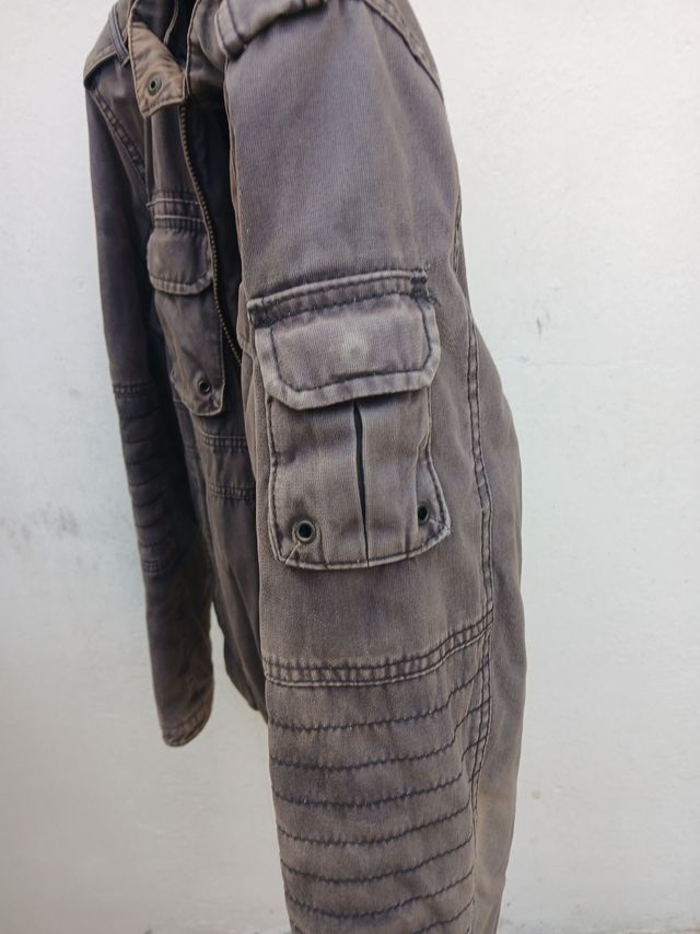 Blusão Cinza Vintage