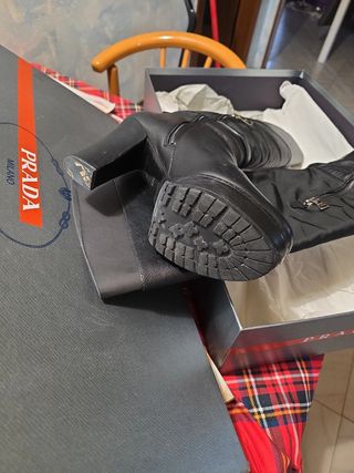 Stivali Prada neri, Misura 38,5
