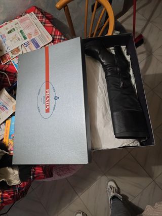 Stivali Prada neri, Misura 38,5