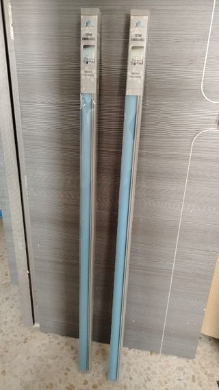 Estor enrollable azul 120x180cm