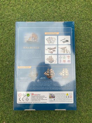 Barco HMS Beagle 1:76 - CubicFun