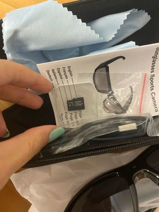 Gafas de sol cámara espía