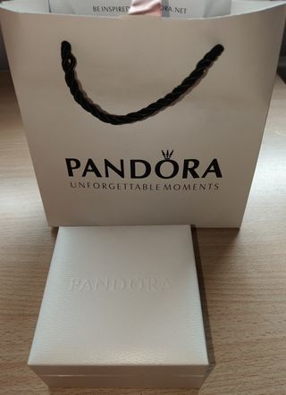 Pulsera Pando Rosa y Plata