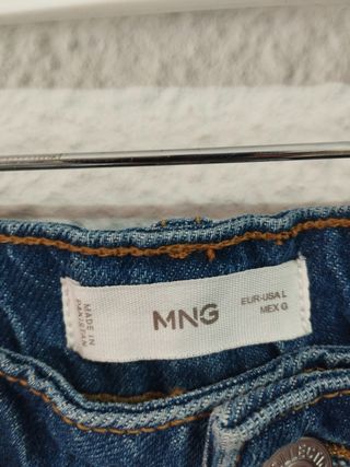Mini Falda Vaquera MANGO - Azul
