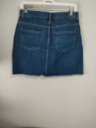 Mini Falda Vaquera MANGO - Azul