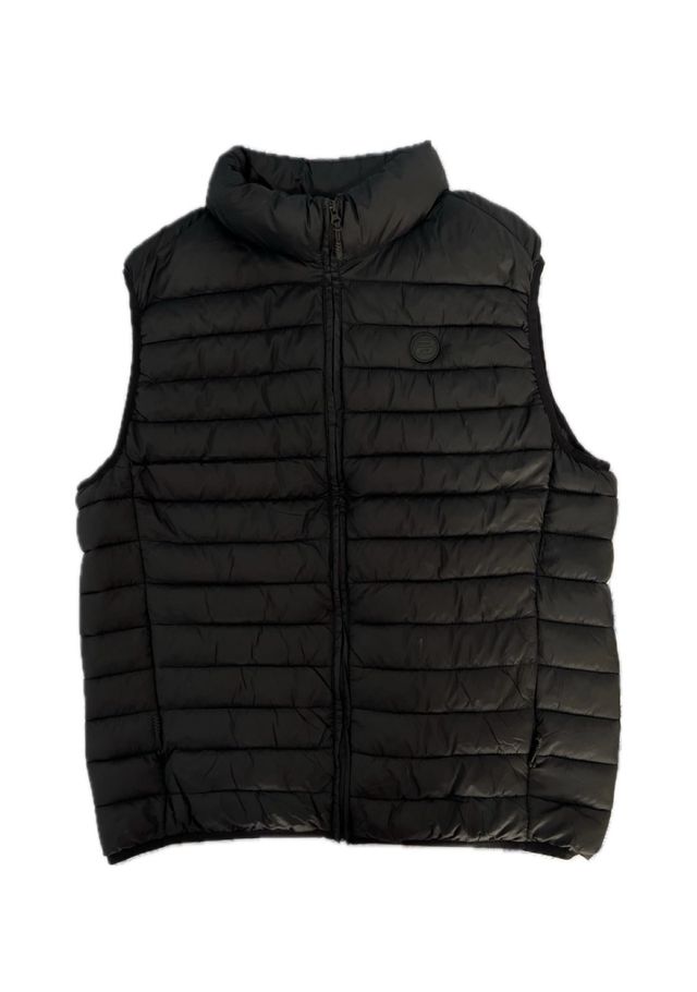 Chaleco acolchado negro