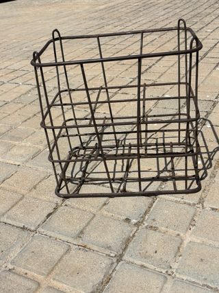 6 Sifones antiguos + cesta