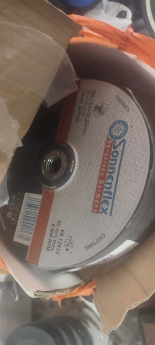 22 Discos radial metal Sonnenflex para radial gran