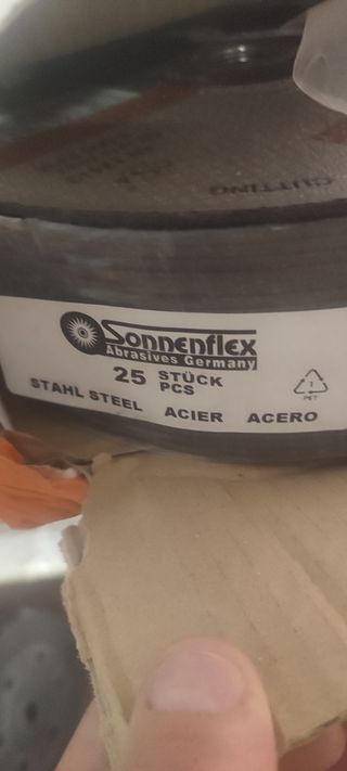 22 Discos radial metal Sonnenflex para radial gran