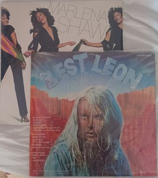 Vinilos Marlena Shaw - Acting Up y Leon Russel