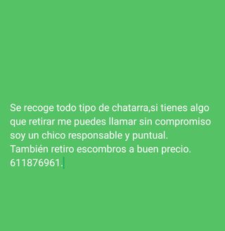 Retirada de escombros