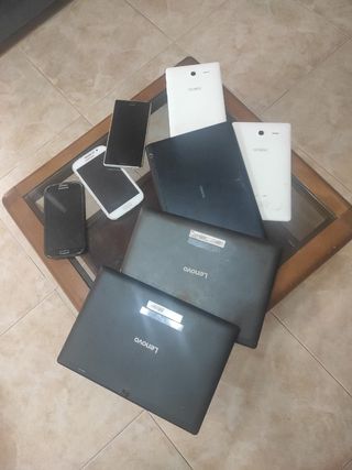 Móviles y tablets - Samsung y Huawei para piezas