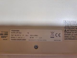 Portátil Toshiba 