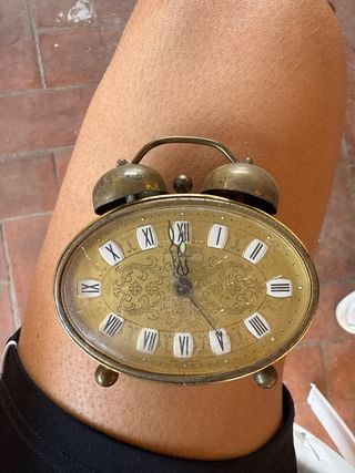 Reloj despertador Goldbuchl vintage
marca goldbuhl