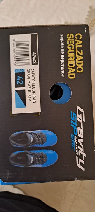 Zapatos seguridad WorkFit - 42