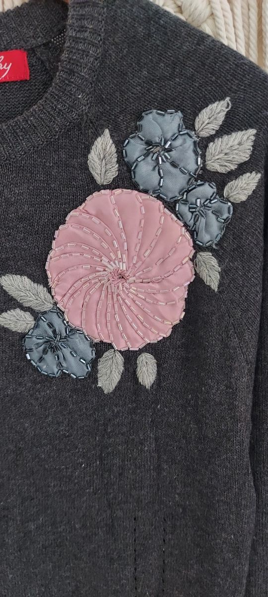 Vestido gris Derhy - Talla L