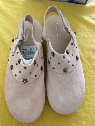 Zapatos El Corte Inglés niña rosa 38