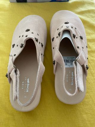 Zapatos El Corte Inglés niña rosa 38