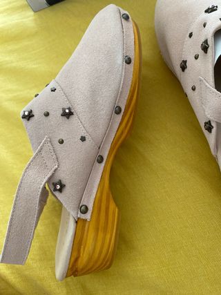 Zapatos El Corte Inglés niña rosa 38