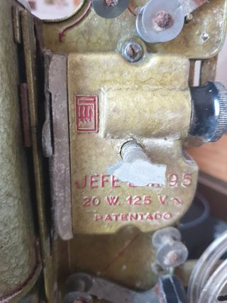 Proyector Jefe 9.5 antiguo