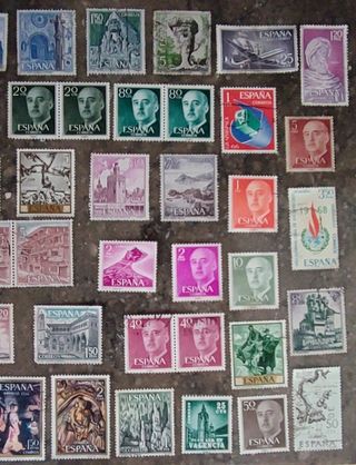 Sellos España antiguos - colección