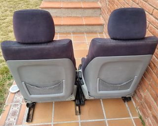 Asientos sport BMW e46 acabado Piel y Tela