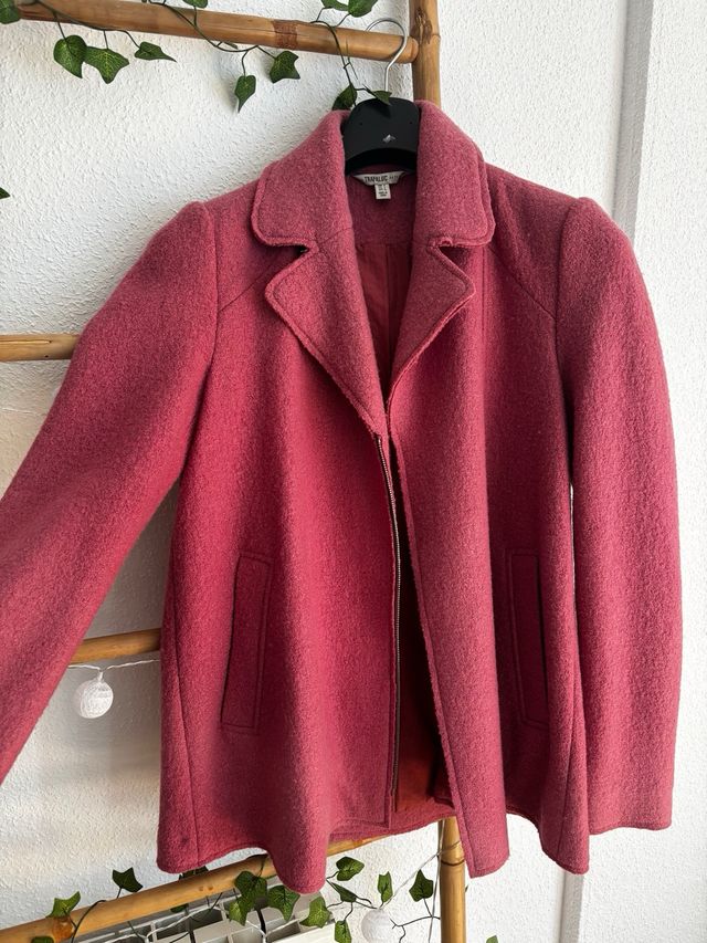 Abrigo rosa Trafaluc - Talla L