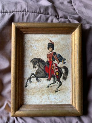 Cuadro militar antiguo