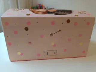 Joyero Top Model rosa musical