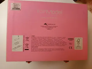 Joyero Top Model rosa musical