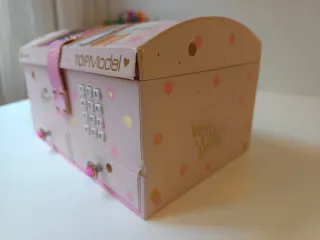 Joyero Top Model rosa musical