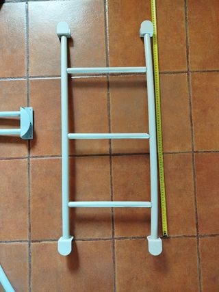 Escalera y barandilla cama litera - metal