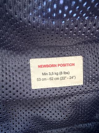 BabyBjorn portabebés azul marino