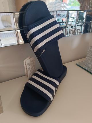 Chanclas Adidas Adilette Azul - Talla 37