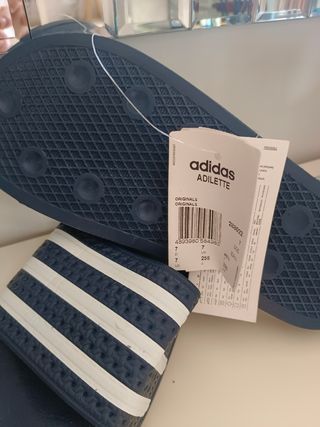 Chanclas Adidas Adilette Azul - Talla 37