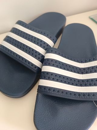 Chanclas Adidas Adilette Azul - Talla 37