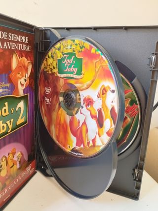 Pack 3 Clásicos Disney DVD: Tod, Dumbo, Robin Hood