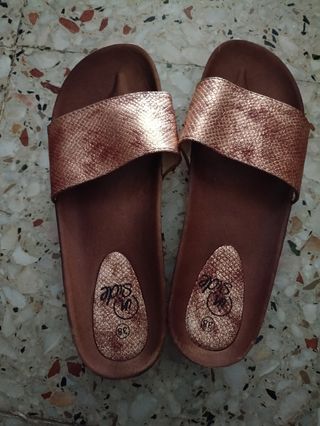 Sandalias Inside doradas mujer nº38