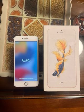 iPhone 6s Plus 32GB oro con 2 custodie