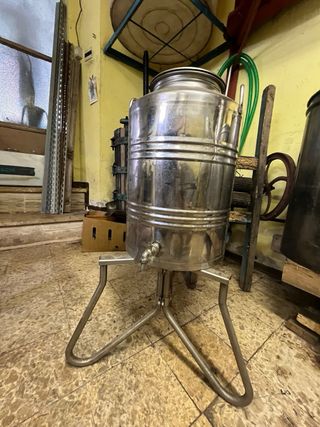 Serbatoio acciaio inox per olio 