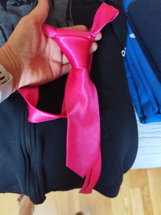 Corbata rosa niño - Elegante